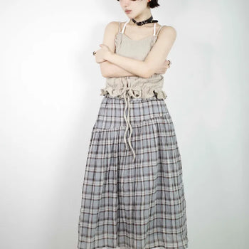 Check Breeze Skirt