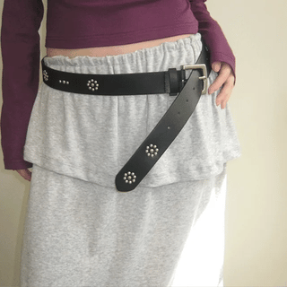 Oval Python belt