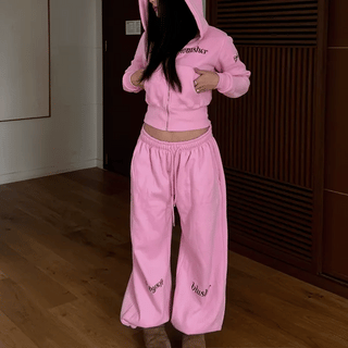 Cubic Suede Pants
