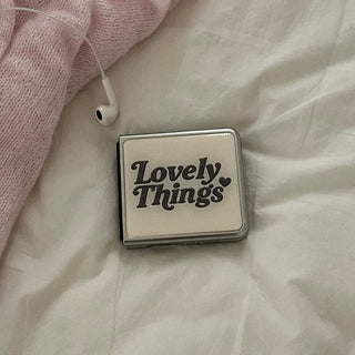 Lovely Things Galaxy Z-Flip Fold 8 Epoxy MagSafe Silver Bumper Case