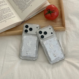 Romantic Cupid MagSafe Clear Jelly Hard Phone Case for iPhone 17 Pro