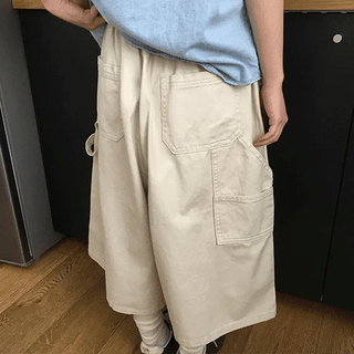 Hashiru Carpenter Bermuda Banding Pants