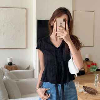 Margaret Tie Blouse