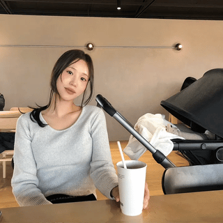 Lune Cashmere Ribbed Knit