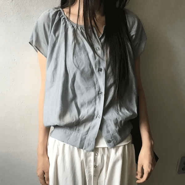 Log Two-Way Blouse (3 colors)