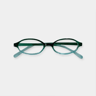 Peito Vintage Round Horn-rimmed Glasses