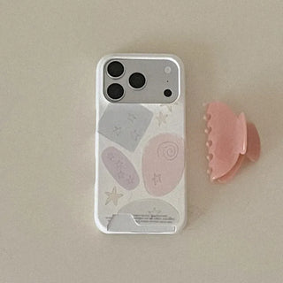 star doodle MagSafe card phone case iPhone 17 Pro hard