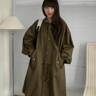 Mirund Hooded Long Field Jacket