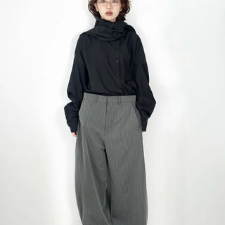 Neiro scarf blouse
