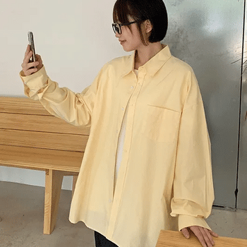 Nelka Colored Oxford Overshirt