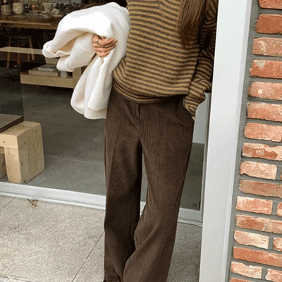 Newell Corduroy Leggings SemiWide Pants