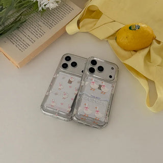 Cottage Duck MagSafe Clear Jelly Hard Phone Case for iPhone 17 Pro