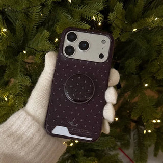 Minimal Dot MagSafe Card Phone Case for iPhone 17 Pro Hard