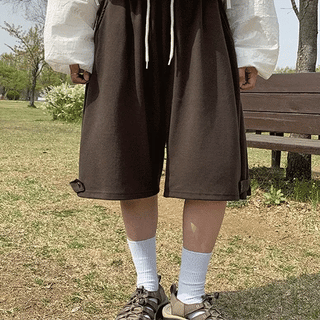 Anket Tab Banding Bermuda Shorts