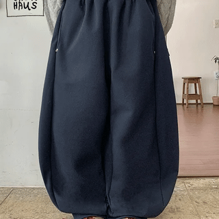 Jenny Side Tab Snap Balloon Training Elastic Pants