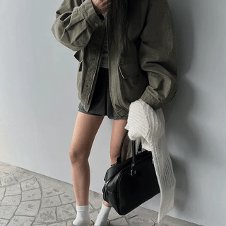 Daily pigment field jacket