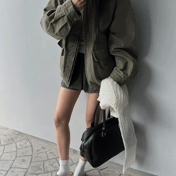 Daily pigment field jacket
