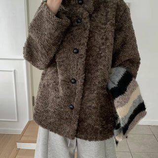 Pony Teddy Half Coat
