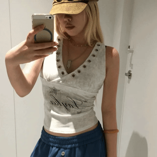 White jersey puff T-shirt