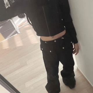 leather belt leggings pants