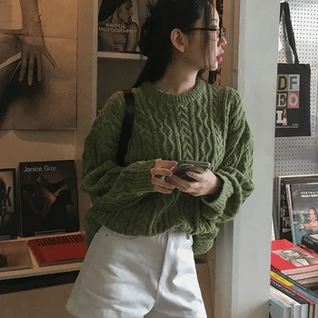 Raphael Cable Knit Round Neck Knit