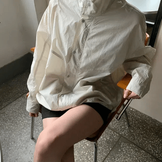 Cocoa Loose Fit Wind Jumper