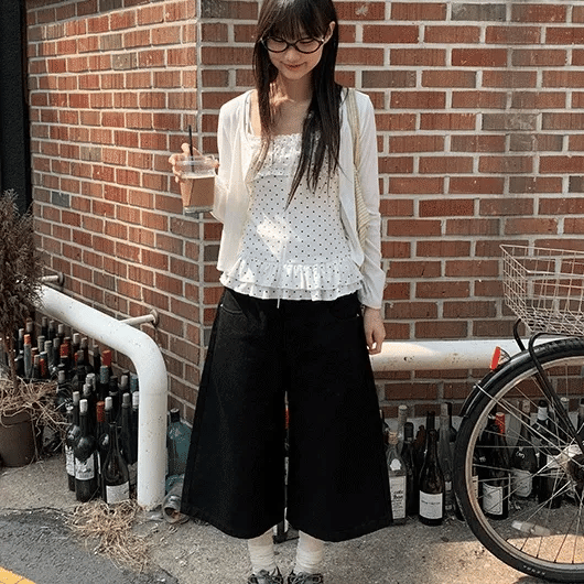 Terra Wide Bermuda Pants