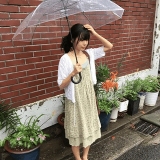 Kouse Sukashi Punching 3/4 Sleeve Summer Bolero Cardigan
