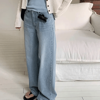 DCurve LowWaist Light Blue Wide Denim