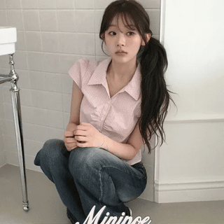 Lara Check Short Sleeve Shirt