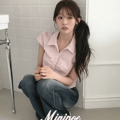 Lara Check Short Sleeve Shirt