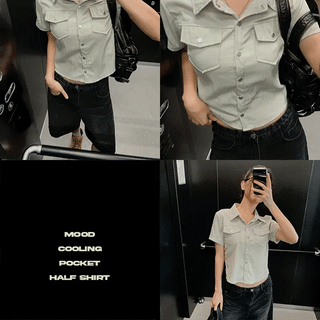 Mood Cooling Pocket Half Shirt