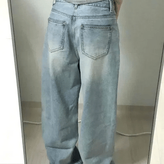 Washing stitch pants