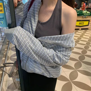 Elastic Aero Cool Ribbed Hoodie