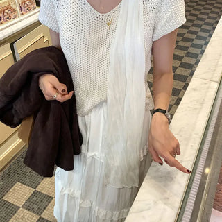 Baker V-neck knit