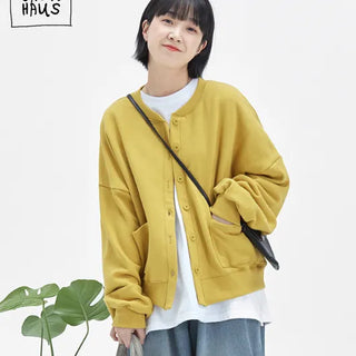 Colin cotton round cardigan