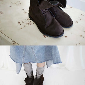 Suede desert boots