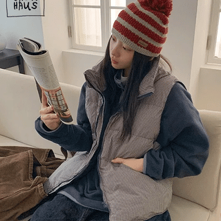 Pemka Check Padded Vest