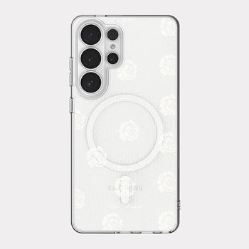 Vintage Rose MagSafe Clear Jelly Hard Phone Case for iPhone 17 Pro