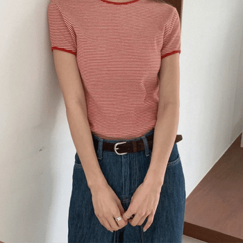 Dough Stripe Tee