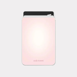 Soft gradient MagSafe card clear wallet pocket case