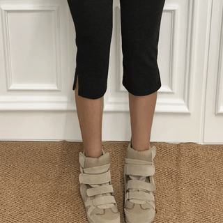 Vintage high-top sneakers