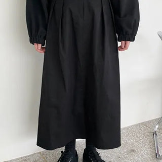 Record Pintuck Skirt