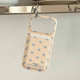 Soft blur dot iPhone 17 Pro hard case