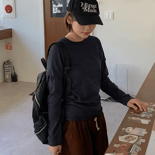 Clintel Layered Long Sleeve Tee