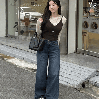 Sensation Wide Denim Pants