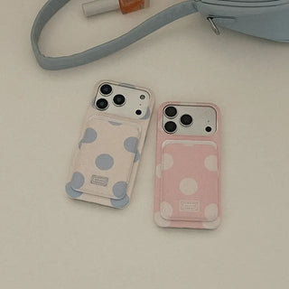 Fabric Big Dot MagSafe Hard Phone Case for iPhone 17 Pro