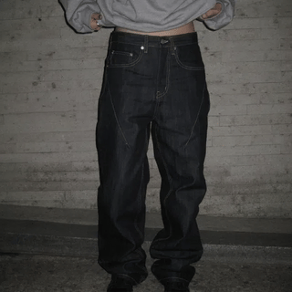 MARTIN Dart Wide Raw Denim