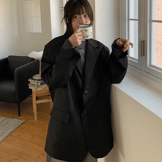 Long Mauve Over Single Jacket