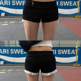 Back Pocket Micro Shorts